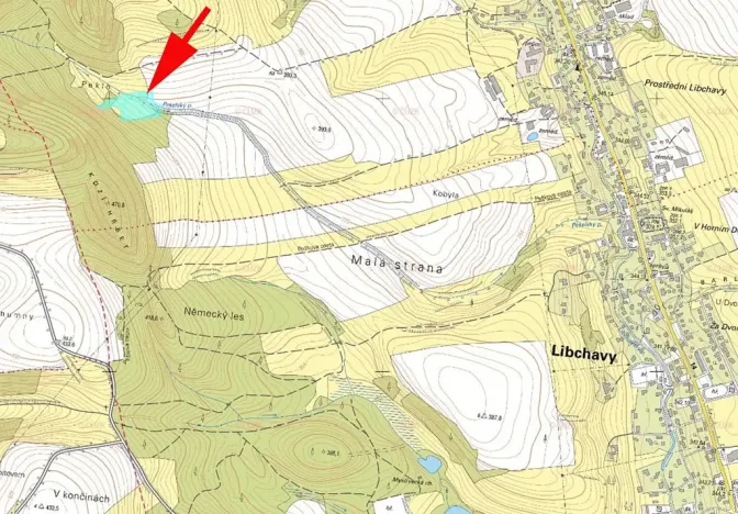 Prodej pole, Libchavy, 3207 m2