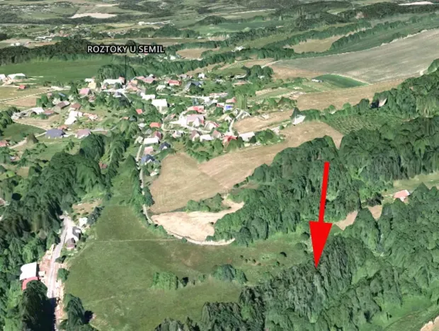 Prodej lesa, Roztoky u Semil, 1169 m2