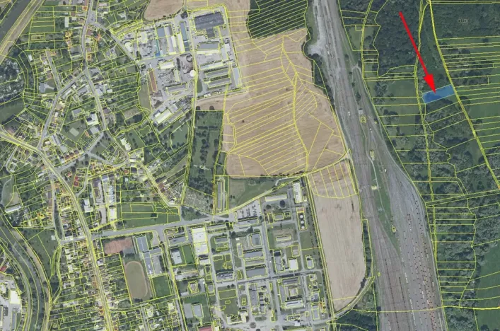 Prodej louky, Olomouc, 2562 m2