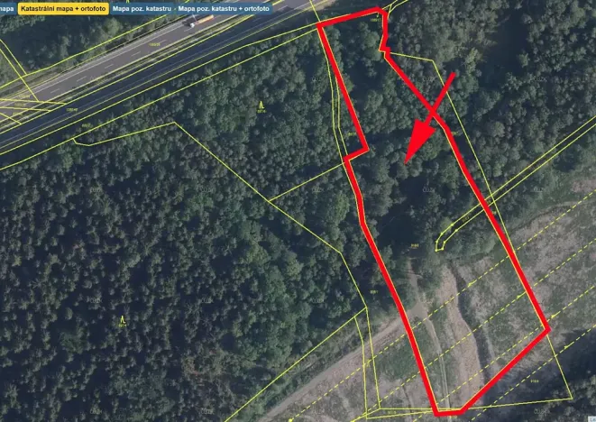 Prodej lesa, Sokolov, 13827 m2