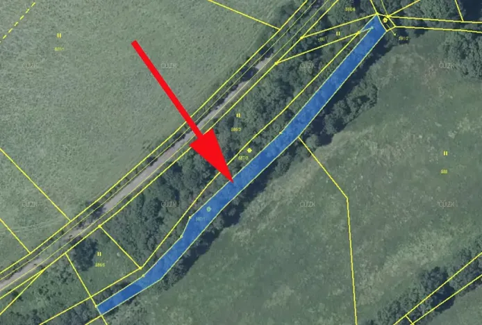 Prodej louky, Kozly, 1395 m2