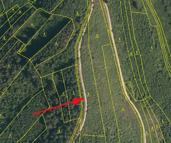 Prodej lesa, Lhota u Vsetína, 5445 m2