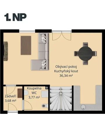 Prodej bytu 4+kk, Bdeněves, 93 m2