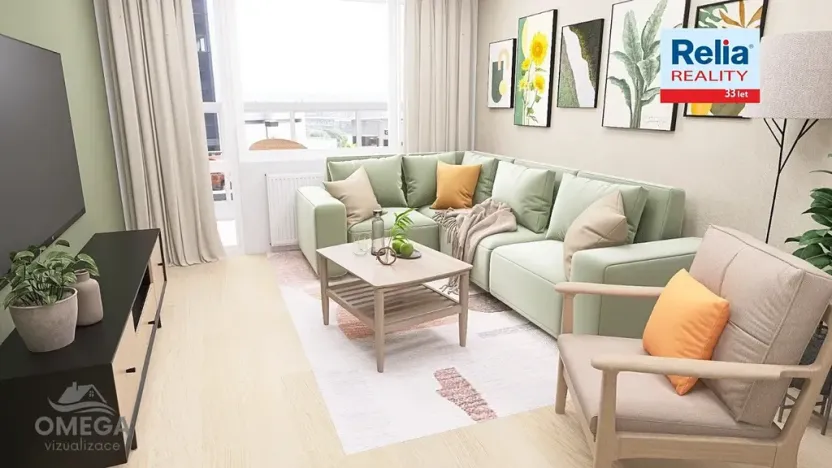 Prodej bytu 2+1, Liberec, Na Žižkově, 64 m2