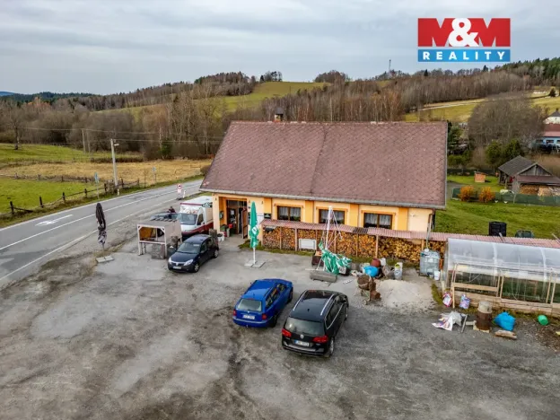 Prodej obchodního prostoru, Zbytiny - Blažejovice, 160 m2