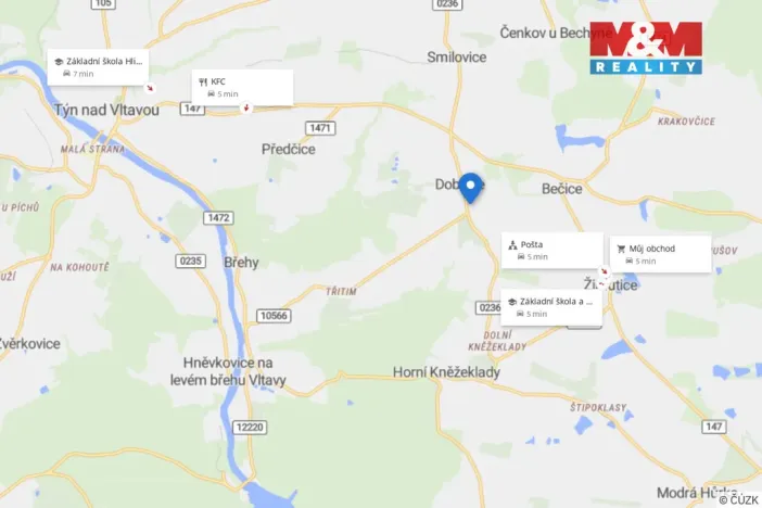 Prodej pozemku pro bydlení, Dobšice, 870 m2