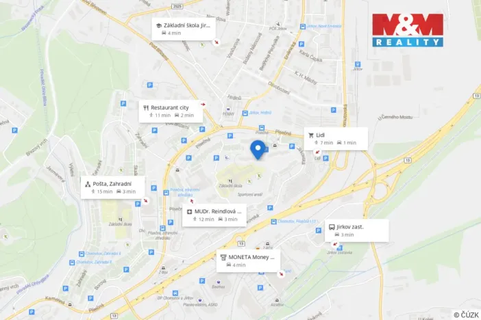 Prodej bytu 3+1, Chomutov, Písečná, 64 m2