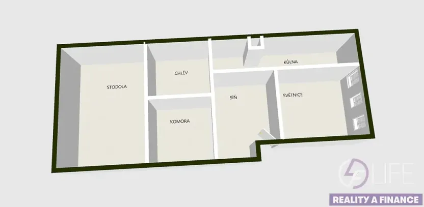 Prodej chalupy, Benecko, 120 m2