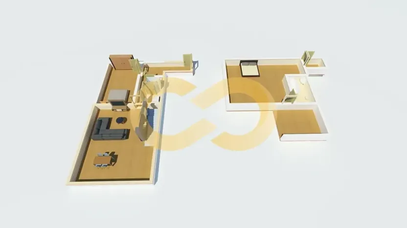 Pronájem bytu 3+kk, Písek, Alšovo nám., 150 m2