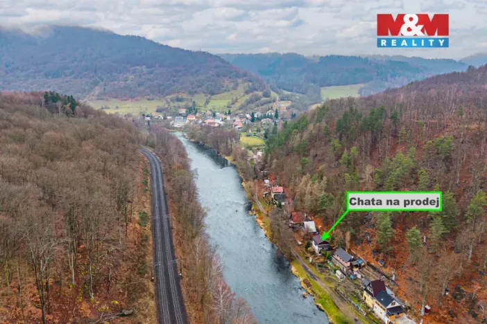 Prodej chaty, Stráž nad Ohří - Boč, 74 m2