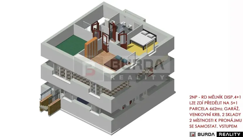 Prodej rodinného domu, Mělník, Komenského, 203 m2