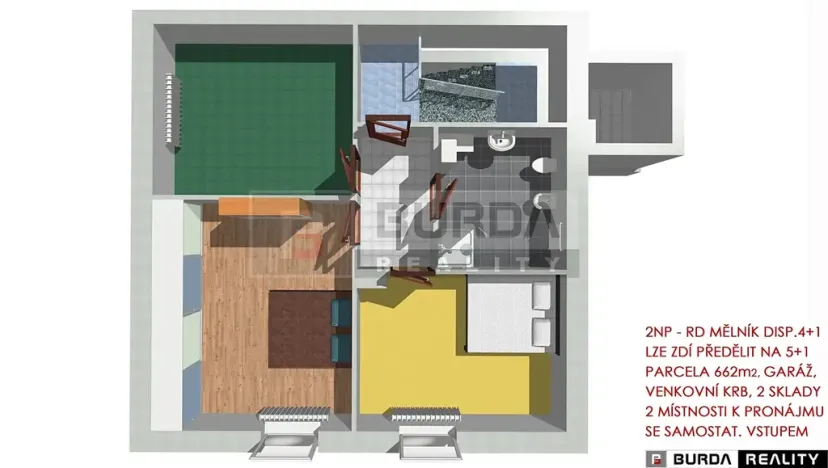 Prodej rodinného domu, Mělník, Komenského, 203 m2