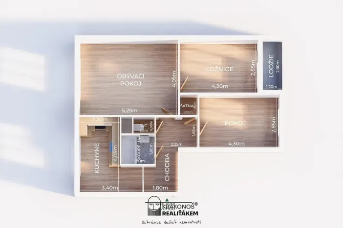 Prodej bytu 3+1, Hranice - Hranice I-Město, Hromůvka, 73 m2