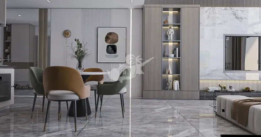 Prodej bytu 1+1, Trikomo, Kypr, 65 m2