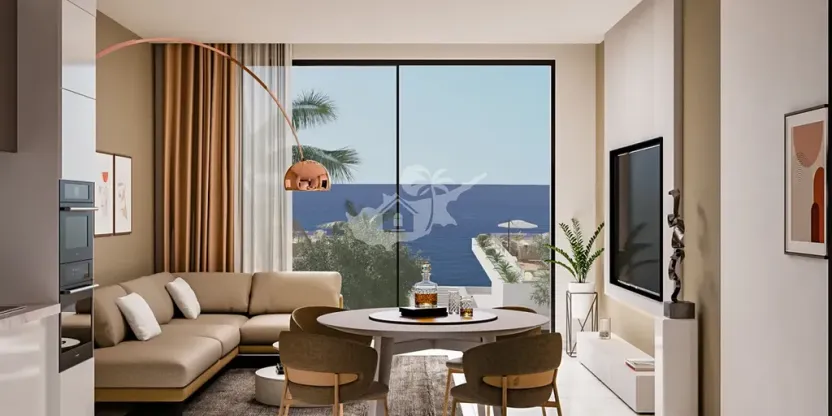 Prodej bytu 2+kk, Agios Amvrosios Keryneias, Kypr, 60 m2