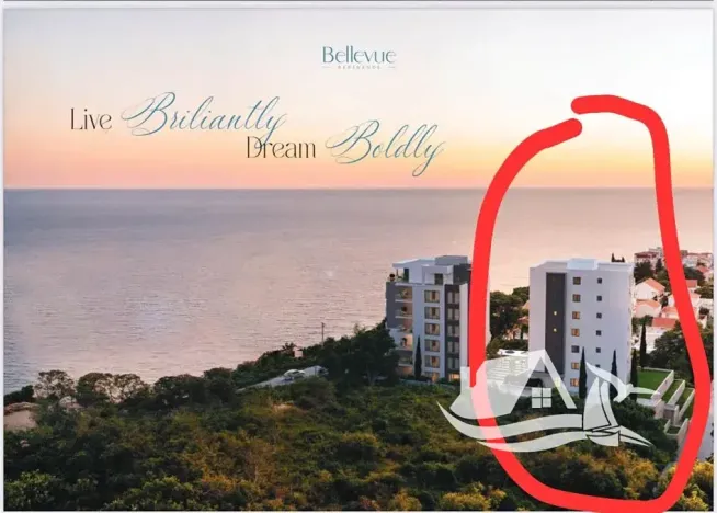 Prodej bytu 3+kk, Dobrá Voda, Černá Hora, 60 m2