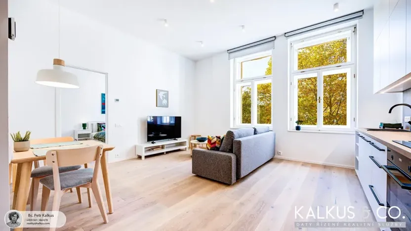 Pronájem bytu 2+kk, Hradec Králové, Eliščino nábřeží, 51 m2