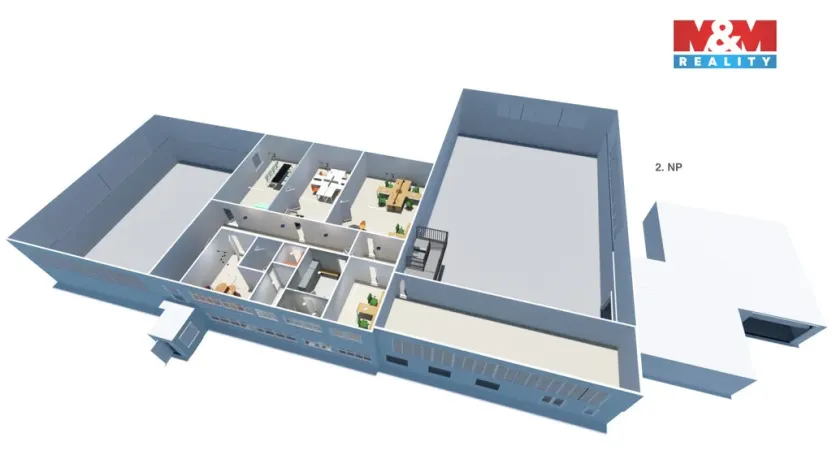 Prodej výrobních prostor, Droužkovice, Rudé armády, 2822 m2