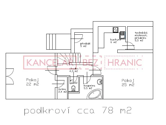 Pronájem bytu 2+kk, Hluk, Ostrožská, 78 m2