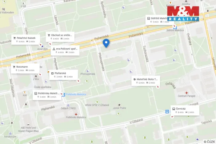 Prodej bytu 2+1, Praha - Malešice, Počernická, 51 m2