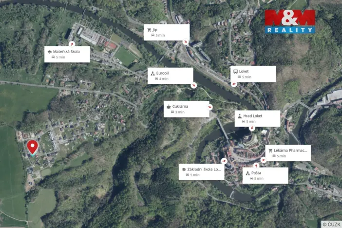 Prodej rodinného domu, Loket, Nad Hájovnou, 203 m2