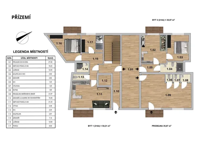 Prodej rodinného domu, Veselí nad Moravou, 893 m2
