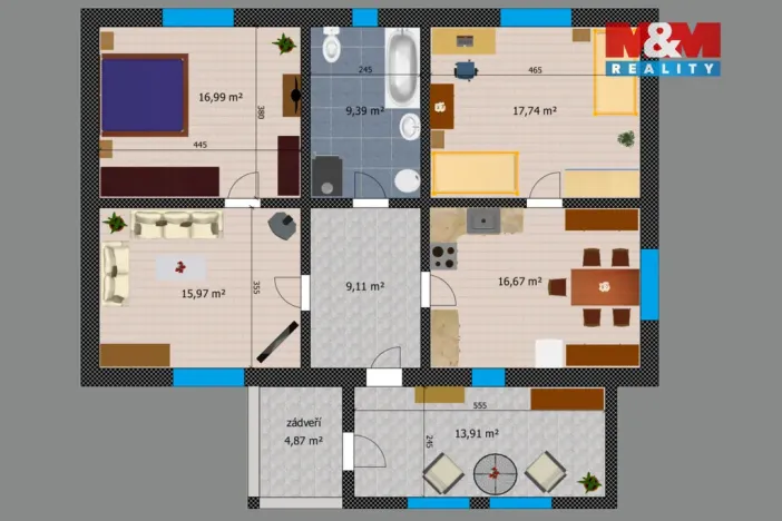 Prodej rodinného domu, Krchleby, 99 m2