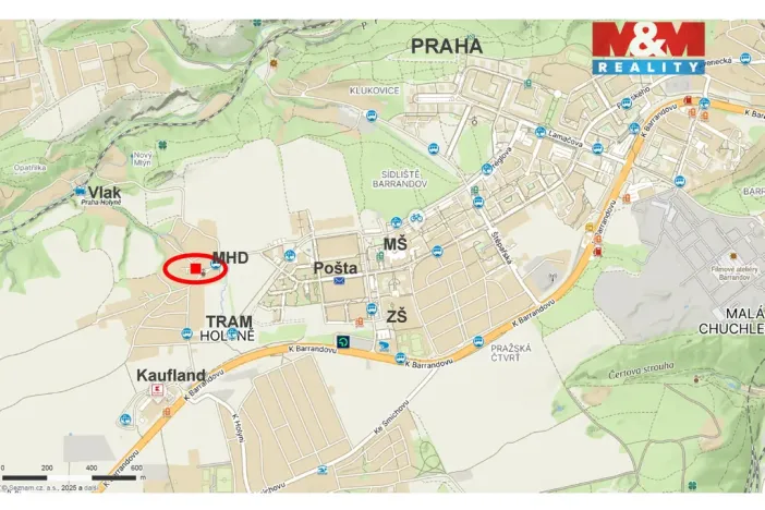 Prodej bytu 2+kk, Praha - Holyně, náměstí Pod lípou, 58 m2