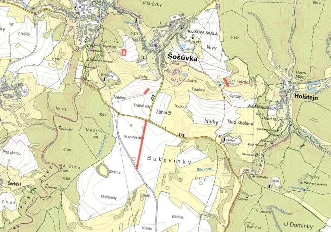 Prodej pole, Ostrov u Macochy, 16065 m2