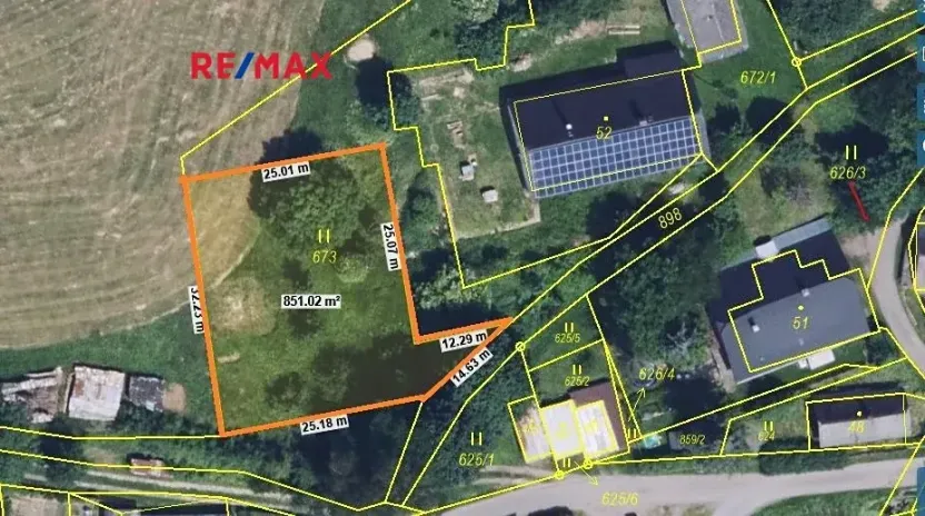 Prodej pozemku pro bydlení, Čenkovice, 850 m2