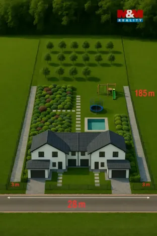 Prodej pozemku pro bydlení, Střílky, 4460 m2