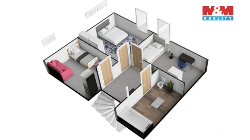 Prodej rodinného domu, Červený Újezd, Na Parcelách, 102 m2