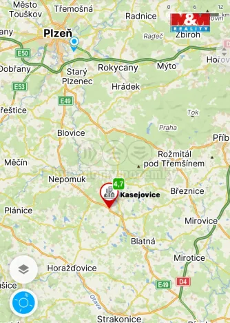 Prodej pozemku pro bydlení, Kasejovice, 1234 m2