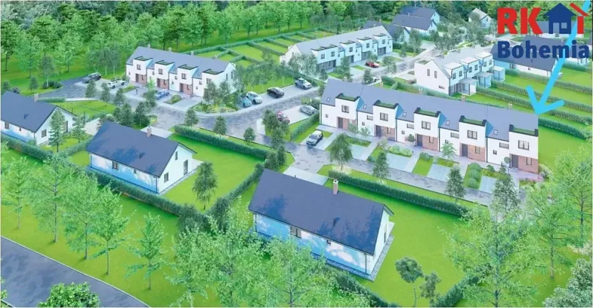 Pronájem rodinného domu, Bezno, Na Výsluní, 102 m2