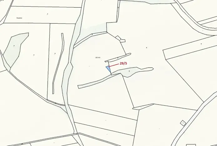 Dražba pole, Lhenice, 190 m2