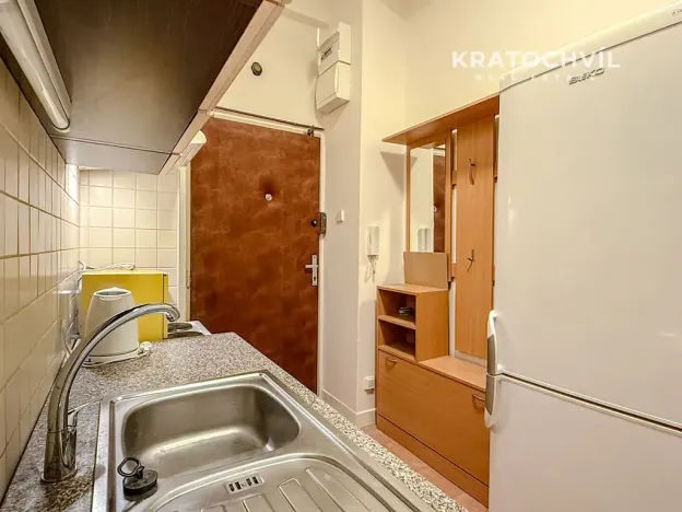 Pronájem bytu 1+kk, Praha - Nusle, Na Veselí, 42 m2
