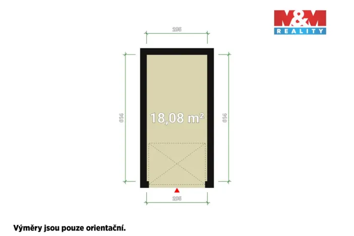 Prodej garáže, Plzeň, Univerzitní, 18 m2