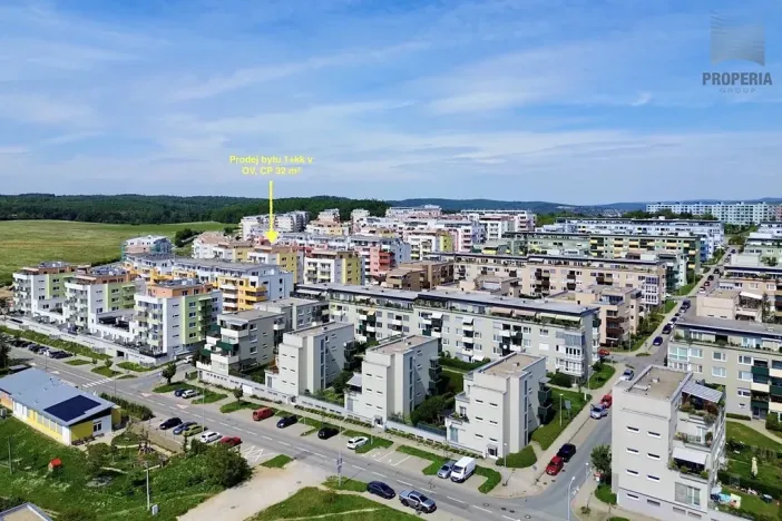 Prodej bytu 1+kk, Brno, Žabí, 27 m2