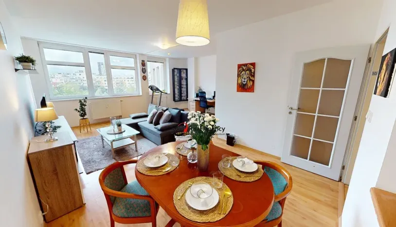 Pronájem bytu 2+kk, Praha - Hlubočepy, Trnkovo náměstí, 75 m2