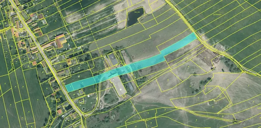 Prodej podílu pozemku, Spálené Poříčí, 3595 m2