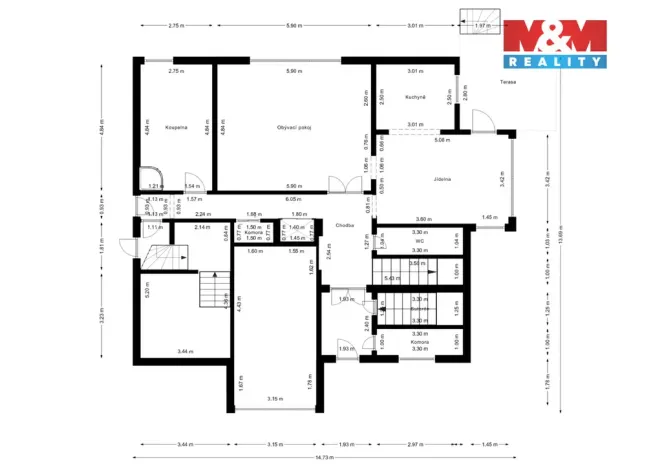 Prodej rodinného domu, Otice, Domky, 330 m2
