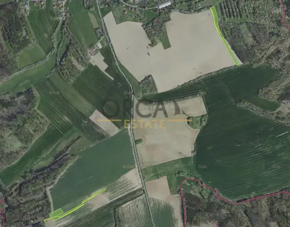 Prodej pole, Ondřejov, 13548 m2