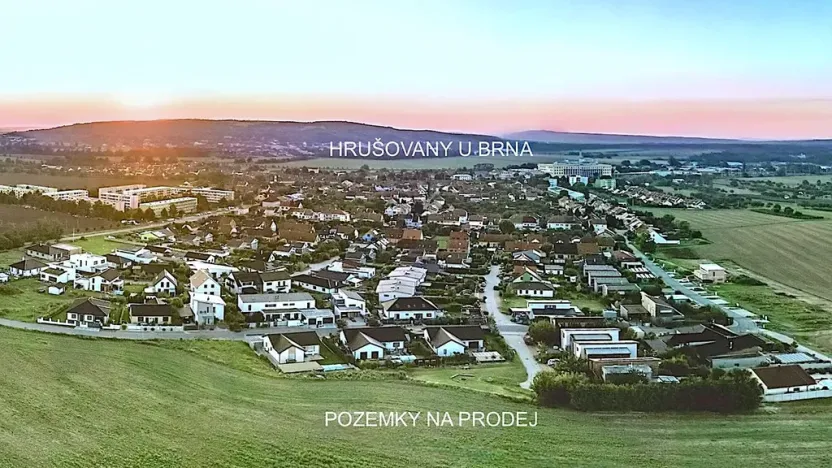 Prodej pozemku pro bydlení, Hrušovany u Brna, Pod Střediskem, 741 m2