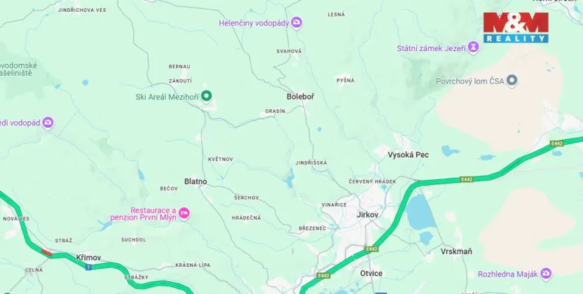 Prodej pozemku pro bydlení, Blatno - Mezihoří, 1645 m2