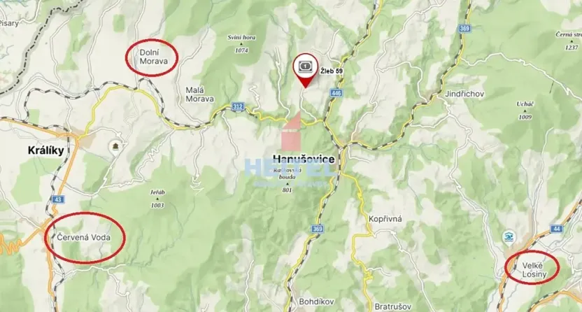 Prodej vícegeneračního domu, Hanušovice, 400 m2