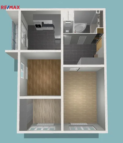 Pronájem bytu 3+1, Ostrava - Výškovice, Lumírova, 68 m2