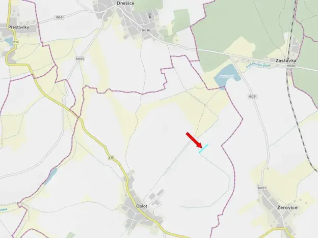 Prodej pole, Oplot, 2717 m2