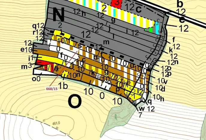 Dražba lesa, Milavče, 4689 m2