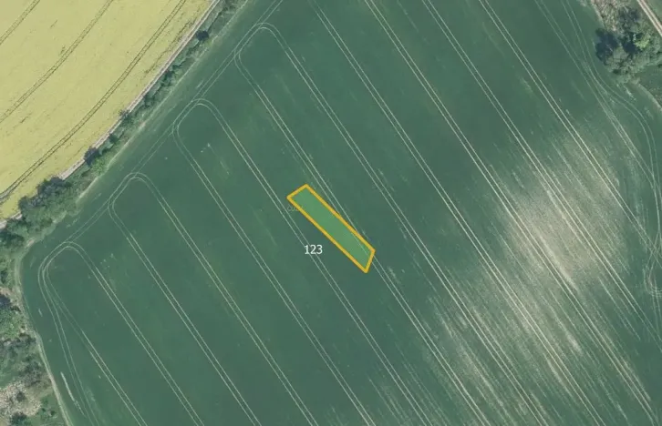 Prodej podílu pole, Honětice, 9179 m2