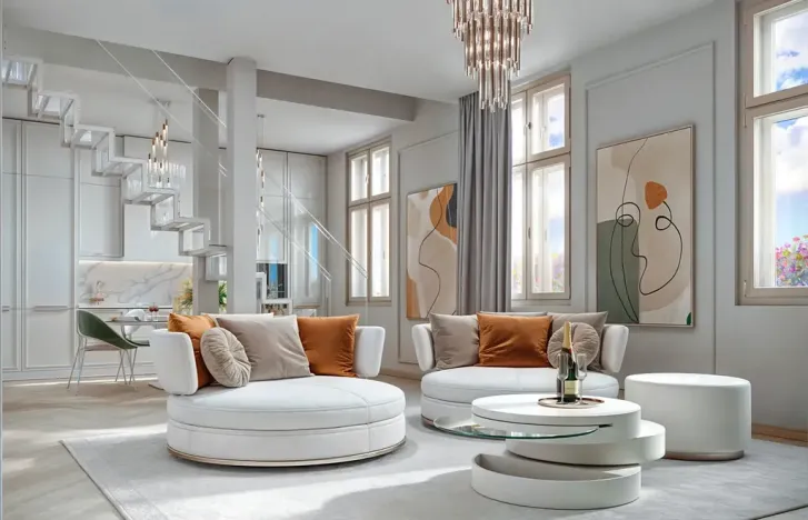 Prodej bytu 3+kk, Praha - Holešovice, Veverkova, 122 m2